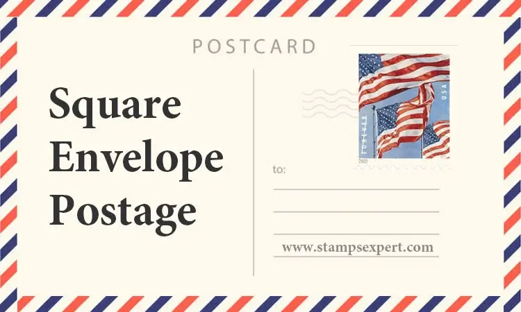 Square Envelope Postage