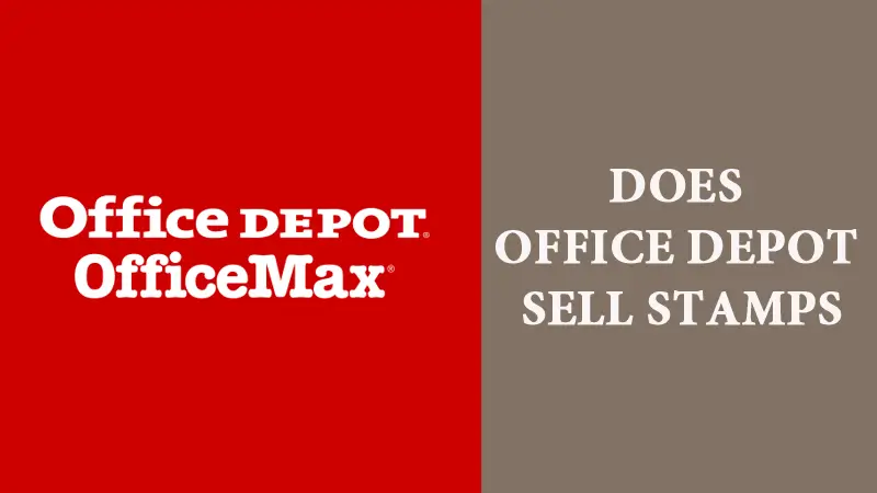 Does Office Depot Sell stamps