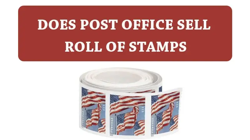 Does Post Office Sell Roll of Stamps